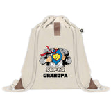 Sac à dos avec pochette Super Grandpa
