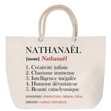 Sac Fête des Mères Mamie Famille Idée Cadeau anniversaire Noël Travail Boulot Métier Départ Retraite Collègue Femme cabas shopping plage