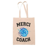 Noël cadeau de départ à la retraite cadeau de fin d'année scolaire idée cadeau cadeau de remerciement anniversaire coach sport sac cabas totebag sac jute