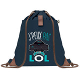sac a dos bleu coton recycle avec pochette idee cadeau originale pour collegue ami prof ou membre de la famille cadeau mixte noel anniversaire secret santa ou depart au travail sac leger pratique et ecologique design breton moderne