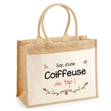Sac Fête des Mères Mamie MAman Soeur Femme Famille Idée Cadeau anniversaire Noël Travail Boulot Métier Départ Retraite Collègue Femme cabas shopping plage