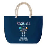Sac de plage Bleu anse corde Pascal Unique dans l'Univers