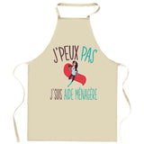 Cadeau Cuisinier cuisinière mère maman papa père mamie papi Vêtement Blouse de protection Barbecue Jardinage Tablier de Travail Tâches ménagères 