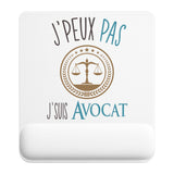 Tapis de souris ergonomique avec repose-poignet, accessoire bureau pour femme et homme, fête des pères, cadeau pas cher, idée cadeau fête des mères, secret santa, départ à la retraite, télétravail et gaming