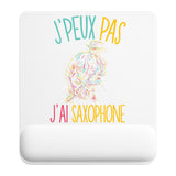 Tapis de souris ergonomique avec repose-poignet, accessoire bureau pour femme et homme, fête des pères, cadeau pas cher, idée cadeau fête des mères, secret santa, départ à la retraite, télétravail et gaming