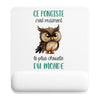Tapis de souris ergonomique avec repose-poignet, accessoire bureau pour femme et homme, fête des pères, cadeau pas cher, idée cadeau fête des mères, secret santa, départ à la retraite, télétravail et gaming