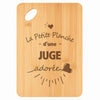 Planche bambou gravée personnalisée femme idée cadeau Fête des Mères apéro 30×20 prénom cuisine plateau fromage anniversaire noel maman mamie