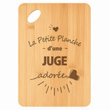 Planche bambou gravée personnalisée femme idée cadeau Fête des Mères apéro 30×20 prénom cuisine plateau fromage anniversaire noel maman mamie