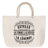 Sac Fête des Mères Mamie Famille Idée Cadeau anniversaire Noël Travail Boulot Métier Départ Retraite Collègue Femme cabas shopping plage