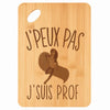 Planche bambou gravée personnalisée femme idée cadeau Fête des Mères apéro 30×20 prénom cuisine plateau fromage anniversaire noel maman mamie