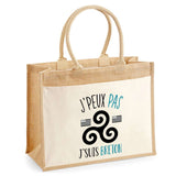 Sac Fête des Mères Mamie Famille Idée Cadeau anniversaire Noël Travail Boulot Métier Départ Retraite Collègue Femme cabas shopping plage Homme Papa Papi Pères Frère