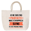 Sac Fête des Mères Mamie Famille Idée Cadeau anniversaire Noël Travail Boulot Métier Départ Retraite Collègue Femme cabas shopping plage