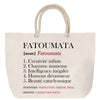 Sac Fête des Mères Mamie Famille Idée Cadeau anniversaire Noël Travail Boulot Métier Départ Retraite Collègue Femme cabas shopping plage