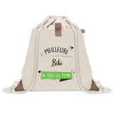 Sac à dos avec pochette Meilleure Bébé de tous les temps