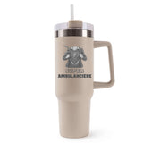 Mug Isotherme Beige Super Ambulancière Femme