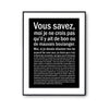 Affiche Boulanger Bon ou Mauvais - Planetee