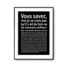 Affiche Coiffeur Bon ou Mauvais - Planetee