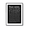 Affiche Graphiste Bon ou Mauvais - Planetee