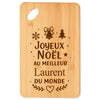 Planche à découper cadeau Noël famille amis papa maman mamie papi, idée cadeau apéro et cuisine, Secret Santa