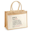 Sac Fête des Pères Papa Papi Frère Homme Famille Idée Cadeau anniversaire Noël Travail Boulot Métier Départ Retraite Collègue cabas 