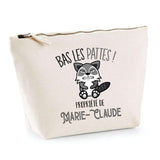 Trousse pochette de rangement maquillage Fête des Mères Mamie Famille Idée Cadeau anniversaire Noël Travail Boulot Métier Départ Retraite Collègue Femme