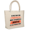 Sac Fête des Mères Mamie Famille Idée Cadeau anniversaire Noël Travail Boulot Métier Départ Retraite Collègue Femme cabas shopping plage