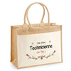 Sac Fête des Mères Mamie MAman Soeur Femme Famille Idée Cadeau anniversaire Noël Travail Boulot Métier Départ Retraite Collègue Femme cabas shopping plage