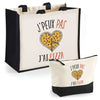 Cabas homme ou femme sac plage ou shopping tote bag pochette trousse Idée cadeau original pour anniversaire Noël travail départ retraite collègue famille fete des mères fetes des pères papa maman mamie papi