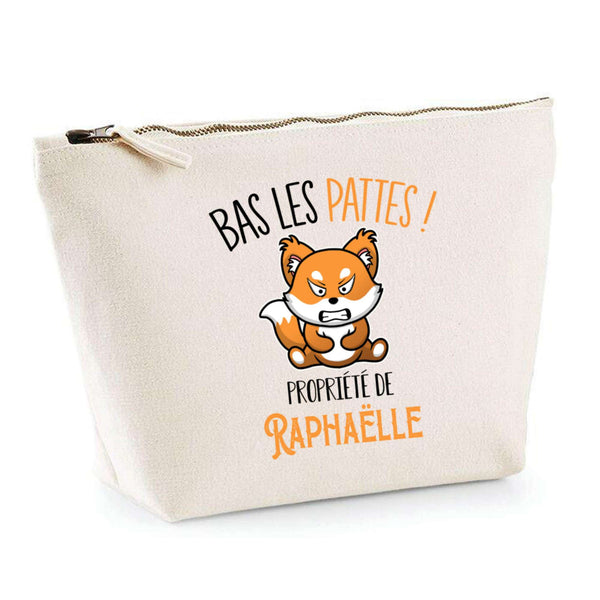 Trousse pochette de rangement maquillage Fête des Mères Mamie Famille Idée Cadeau anniversaire Noël Travail Boulot Métier Départ Retraite Collègue Femme
