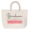 Sac Fête des Mères Mamie Famille Idée Cadeau anniversaire Noël Travail Boulot Métier Départ Retraite Collègue Femme cabas shopping plage