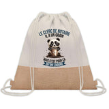 Sac Fête des Pères Papi Papa Cadeau anniversaire Noël Travail Boulot Métier Départ Retraite Collègue Homme cabas shopping plage