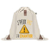 Sac à dos avec pochette J'peux pas Chantier