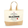 Sac Jute Fête des Mères Fêtes des Pères Mamie Papi Famille Idée Cadeau anniversaire Noël Travail Boulot Métier Départ Retraite Collègue Femme Homme