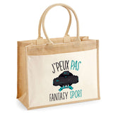 Sac Fête des Mères Mamie Famille Idée Cadeau anniversaire Noël Travail Boulot Métier Départ Retraite Collègue Femme cabas shopping plage Homme Papa Papi Pères Frère