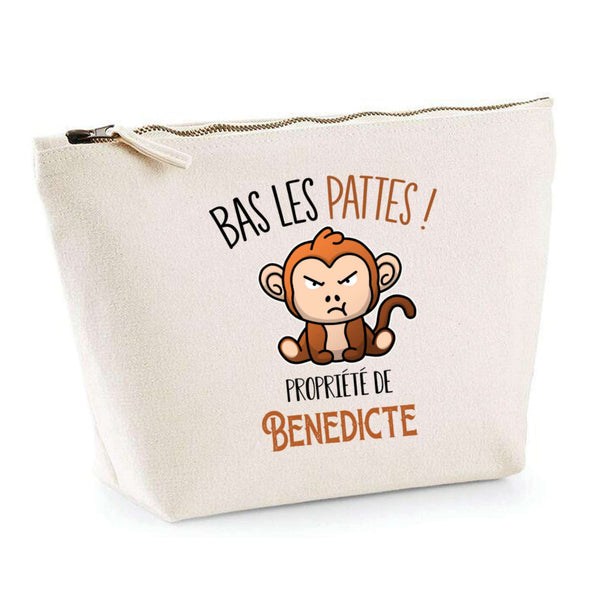 Trousse pochette de rangement maquillage Fête des Mères Mamie Famille Idée Cadeau anniversaire Noël Travail Boulot Métier Départ Retraite Collègue Femme