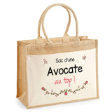 Sac Fête des Mères Mamie MAman Soeur Femme Famille Idée Cadeau anniversaire Noël Travail Boulot Métier Départ Retraite Collègue Femme cabas shopping plage