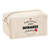 Sac Fête des Mères Mamie Famille Idée Cadeau anniversaire Noël Travail Boulot Métier Départ Retraite Collègue Femme cabas shopping plage