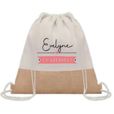 Sac Fête des Mères Mamie Maman Cadeau anniversaire Noël Travail Métier Départ Retraite Collègue Femme cabas shopping plage