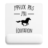 Tapis de souris ergonomique avec repose-poignet, accessoire bureau pour femme et homme, fête des pères, cadeau pas cher, idée cadeau fête des mères, secret santa, départ à la retraite, télétravail et gaming