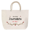 Sac Fête des Mères Mamie Famille Idée Cadeau anniversaire Noël Travail Boulot Métier Départ Retraite Collègue Femme cabas shopping plage