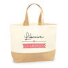Sac Jute Fête des Mères Fêtes des Pères Mamie Papi Famille Idée Cadeau anniversaire Noël Travail Boulot Métier Départ Retraite Collègue Femme Homme