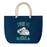 Sac de plage Bleu anse corde J'peux Pas Koala