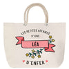 Sac Fête des Mères Mamie Famille Idée Cadeau anniversaire Noël Travail Boulot Métier Départ Retraite Collègue Femme cabas shopping plage