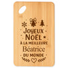 Planche à découper cadeau Noël famille amis papa maman mamie papi, idée cadeau apéro et cuisine, Secret Santa