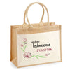 Sac Fête des Mères Mamie MAman Soeur Femme Famille Idée Cadeau anniversaire Noël Travail Boulot Métier Départ Retraite Collègue Femme cabas shopping plage