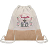 Sac Fête des Mères Mamie Famille Idée Cadeau anniversaire Noël Travail Boulot Métier Départ Retraite Collègue Femme cabas shopping plage