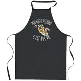 Cadeau Cuisinier cuisinière mère maman papa père mamie papi Vêtement Blouse de protection Barbecue Jardinage Tablier de Travail Tâches ménagères 
