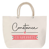 Sac Fête des Mères Mamie Famille Idée Cadeau anniversaire Noël Travail Boulot Métier Départ Retraite Collègue Femme cabas shopping plage
