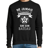 Sweat Bateau Quarantenaire - Planetee