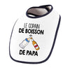 Bavoir bébé Le copain de boisson de papa Bière - Planetee